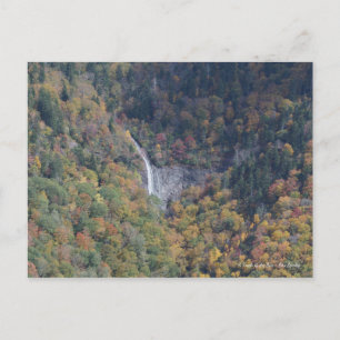 Cartão Postal Cachoeira nas Montanhas Blue Ridge, NC