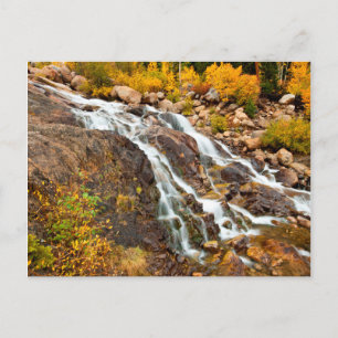 Cartão Postal Cachoeira no Parque Nacional Grand Teton