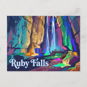 Cartão Postal Cachoeira Ruby Tennessee