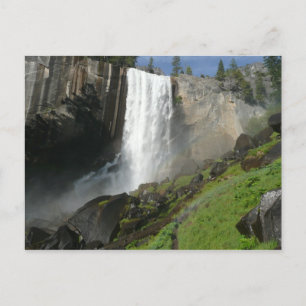 Cartão Postal Cachoeira Vernal I no Parque Nacional de Yosemite