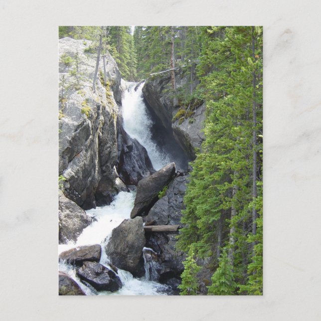 Cartão Postal Cachoeiras Colorado Rawah (Frente)