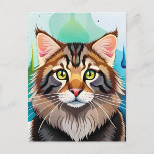 Cartão Postal Cachorro bonito fecha