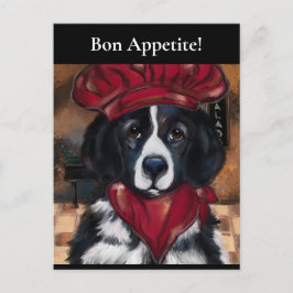 Cartão Postal Cachorro da Terra Nova