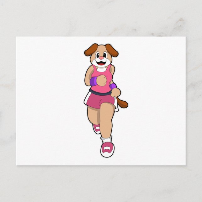 Cartão Postal Cachorro em Corrente (Frente)