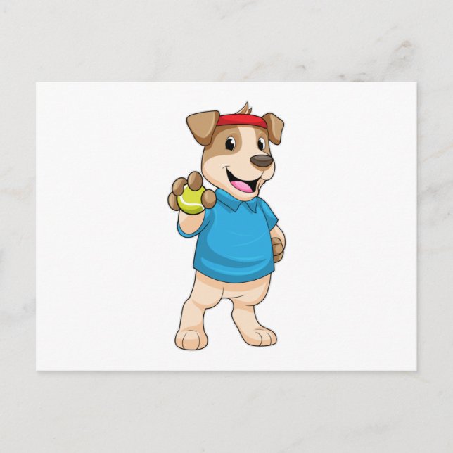 Cartão Postal Cachorro em Tênis com Tênis (Frente)