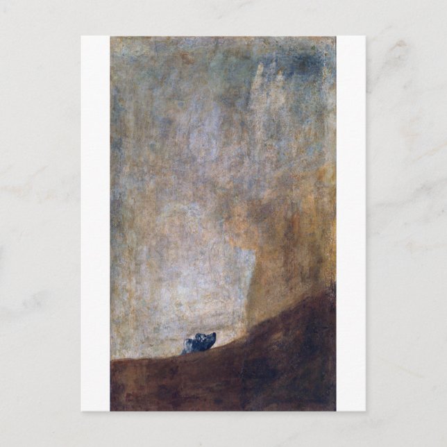 Cartão Postal Cachorro, Francisco Goya (Frente)