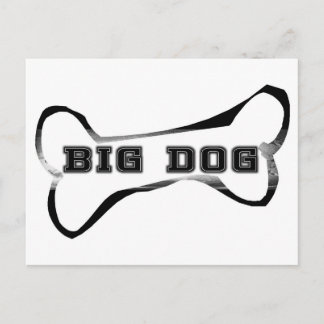 Cartão Postal Cachorro Grande
