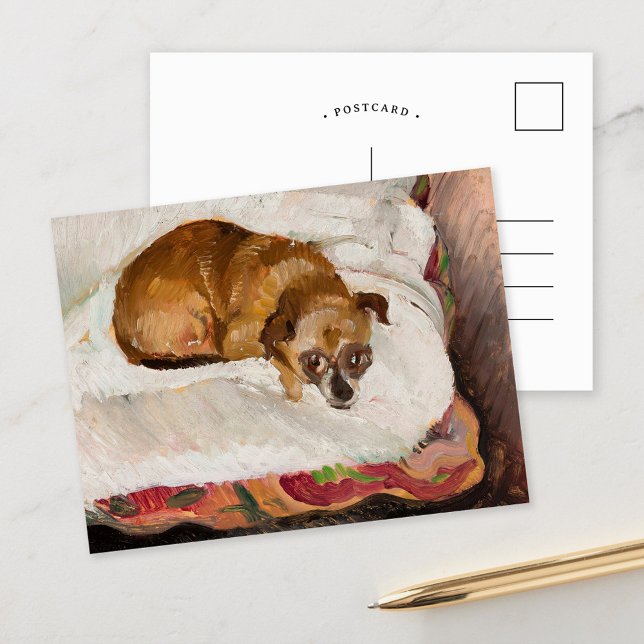 Cartão Postal Cachorro Mentiroso | Zygmunt Waliszewski (Criador carregado)