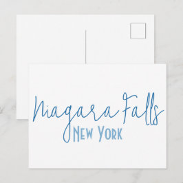 Cartão Postal Cachorro-Quente de Niagara Falls, Nova York 