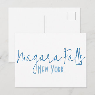 Cartão Postal Cachorro-Quente de Niagara Falls, Nova York