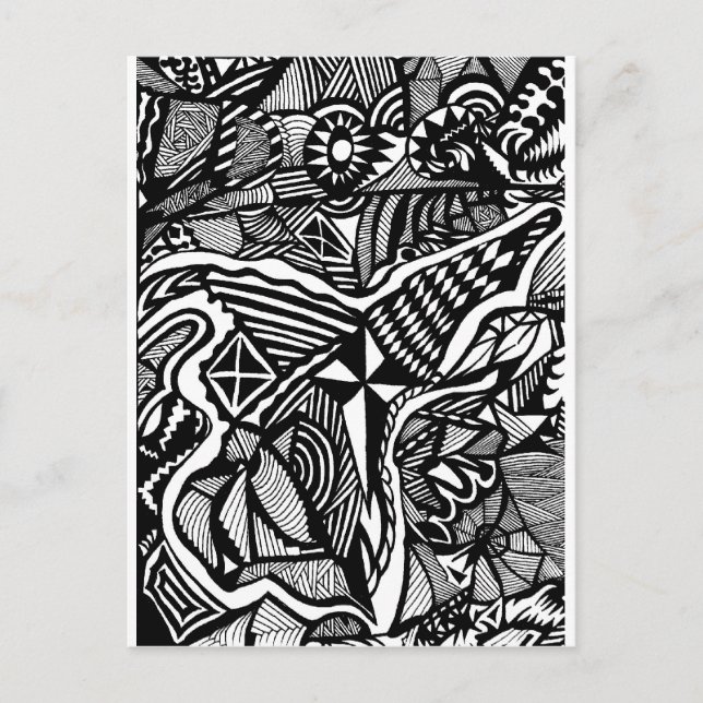 Cartão Postal Cachorro, você pode vê-lo (Frente)