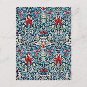 Cartão Postal Cachorro, William Morris