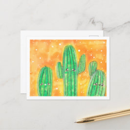 Cartão Postal Cactus do deserto