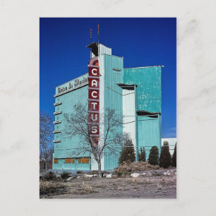 Cartão Postal Cactus Drive-In Theater, Albuquerque, Novo México