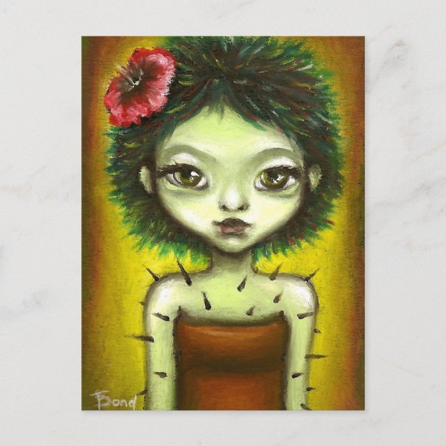 Cartão Postal Cactus Girl (Frente)