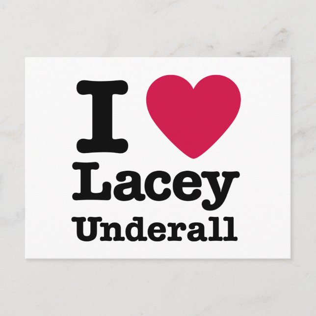 Cartão Postal Caddyshack | I Love Lacey Underall (Frente)