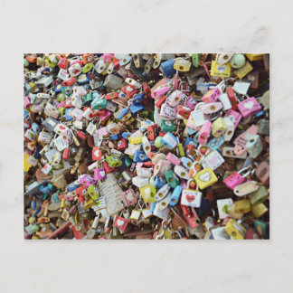 Cartão Postal Cadeados do Amor