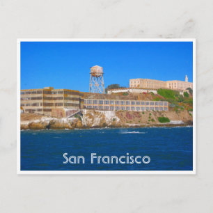 Cartão Postal cadeia de alcatraz