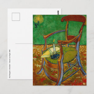 Cartão Postal Cadeira de Paul Gauguin - Vincent van Gogh