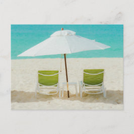 Cartão Postal Cadeiras de praia, Anguilla