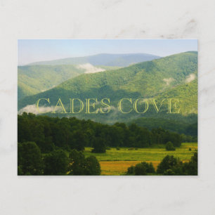 Cartão Postal Cades Cove - Montanhas do Enfumaçado do Excelente