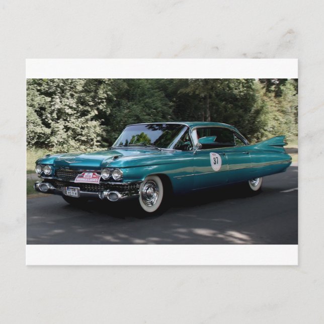 Cartão Postal Cadillac, Série 62 Sedan 1959 (Frente)