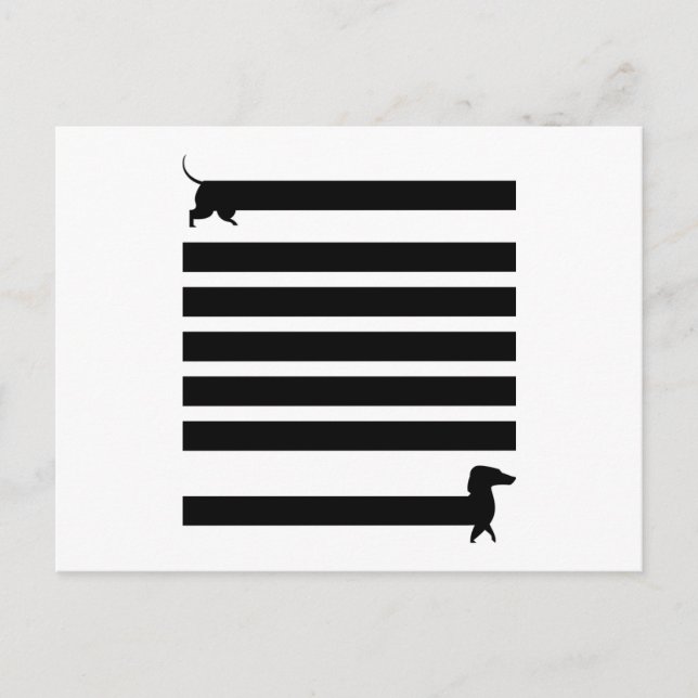 Cartão Postal Cães Enxertados Engraçados Cachorros Engraçados Po (Frente)