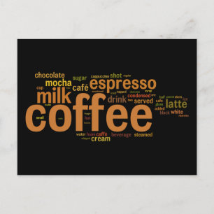 Cartão Postal Café