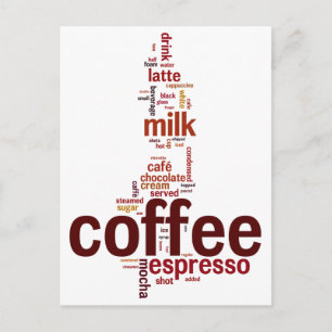 Cartão Postal Café