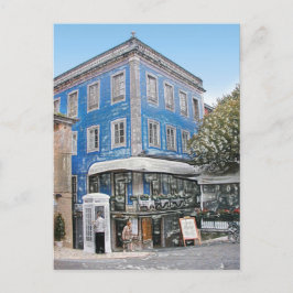 Cartão Postal Café Azul no Canto