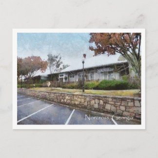 Cartão Postal Café da Estação Histórica Norcross