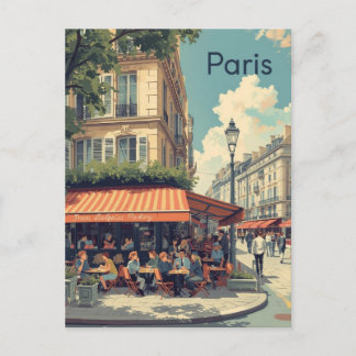 Cartão Postal Café de Paris