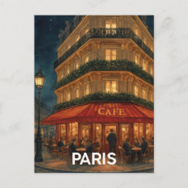 Cartão Postal Café de Paris