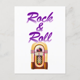 Cartão Postal Café de Rock and Roll