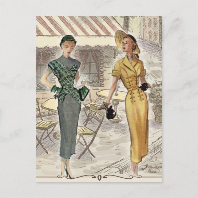 Cartão Postal Café de Rua (Frente)