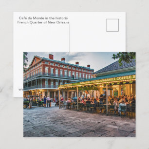 Cartão postal Café du Monde