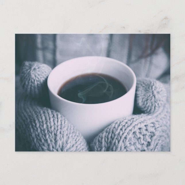 Cartão Postal Café e mitra (Frente)