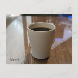 Cartão Postal Café em Helsinki