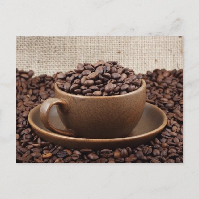 Cartão Postal Café incrível (Frente)