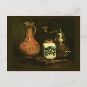 Cartão Postal Café Mill Pipe Case & Jug Van Gogh Fine Art