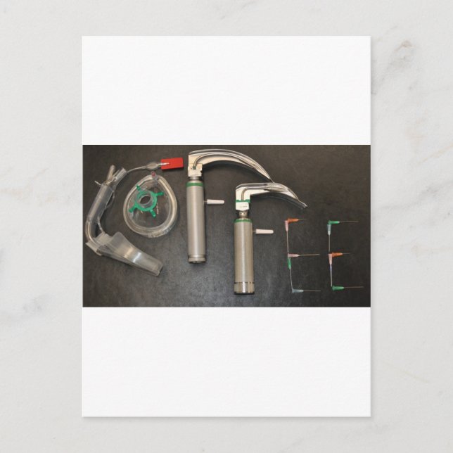 CARTÃO POSTAL CAFÉ PARA ANESTESISTAS (Frente)