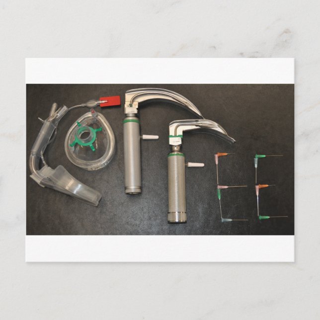 CARTÃO POSTAL CAFÉ PARA ANESTESISTAS (Frente)