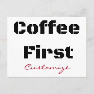 Cartão Postal Café Primeiro Thunder_Cove