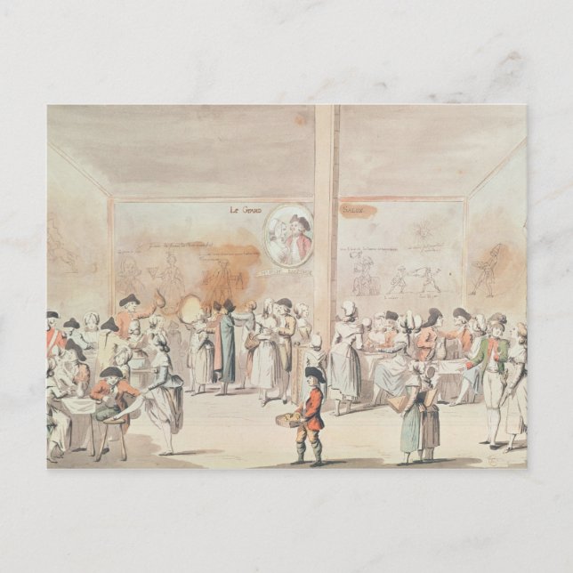 Cartão Postal Cafe Ramponneau (Frente)