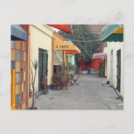 Cartão Postal Cafe Street