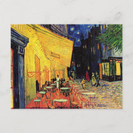 Cartão Postal Café Terrace à noite por Vincent van Gogh