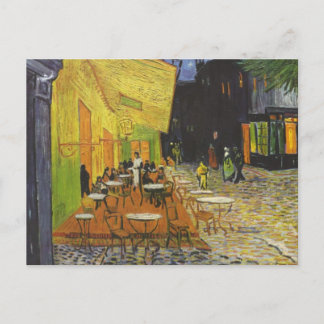 Cartão Postal Café Terrace à Noite - Vincent Van Gogh