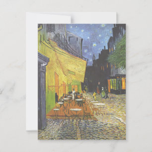 Cartão Postal Cafe Terrace na Night Van Gogh