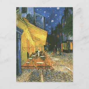 Cartão Postal Cafe Terrace - Vincent van Gogh