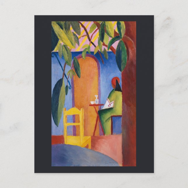 Cartão Postal "Café Turco" Cartaz de arte (Frente)